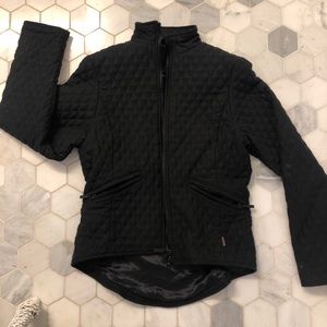 Black Barbour jacket
